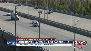 What's driving you crazy: Additional lanes open on I-80 Eastbound