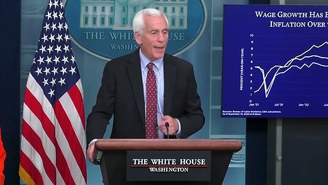 Jared Bernstein Insists "Buying Power" Going Up, But Prices Up, Real Wages Down Under Biden