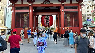 Asakusa and Nakamise Street - Walking Tour - Tokyo Japan 4K 🇯🇵