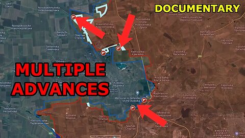 Multiple Russian Advances STORMING Avdiivka | Documentary