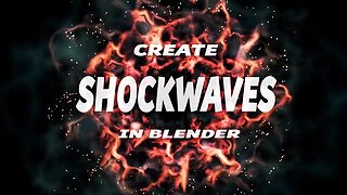 Blender Tutorial: Create Shockwaves!
