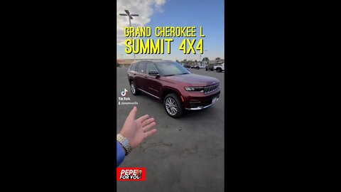 2022 Jeep Grand Cherokee L Summit features