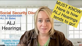 What will happen at my ALJ Hearing for Social Security Disability?
