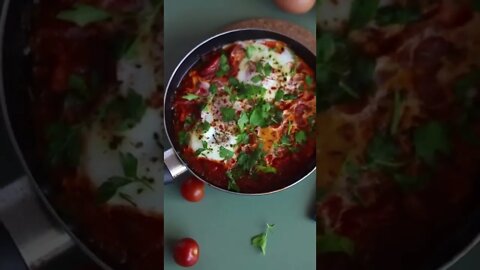 Maghrebi Dish | Easy & Traditional Shakshuka | Eggs in Tomato Sauce Recipe