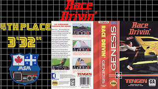 Race Drivin' [Genesis 1993] All Tracks One Lap [3'32"]