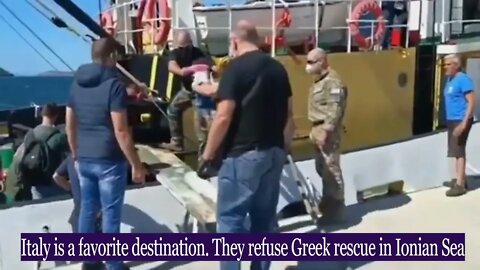 Italy is favorite destination: Hellenic Coast Guard rescues over 50 migrants refused to be rescued