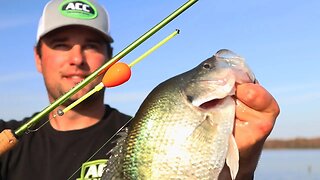 How to catch crappie with a slip bobber mid-day (Lake Fork ep. 5)