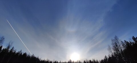 4.4.2024: Sun halo