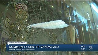 TUSD: Catalina High School Resource Center vandalized