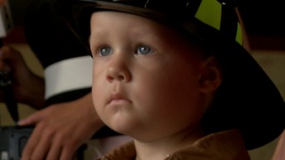 3-year-old fighting cancer gets firefighting wish