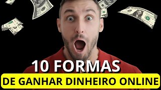 10 FONTES DE RENDA NA INTERNET | COMO GANHAR DINHEIRO NA INTERNET COM MARKETING DIGITAL