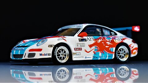 Porsche 911 GT3 Nr.33 Carrera Cup Asia Macau - Minichamps 1/43