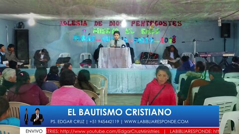 PARAM 2021: EL BAUTISMO CRISTIANO - EDGAR CRUZ MINISTRIES