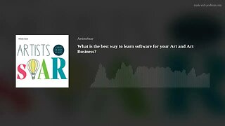 What is the best way to learn software for your Art and Art Business?