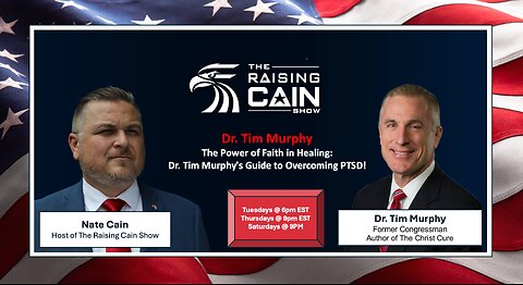 🌟 The Power of Faith in Healing: Dr. Tim Murphy's Guide to Overcoming PTSD! 🙏🛡️