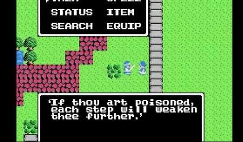 Dragon Warrior II NES Gameplay Demo