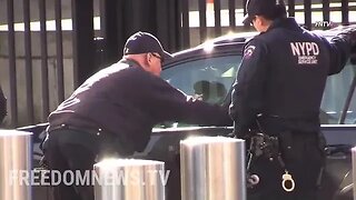 BREAKING! Person Allegedly attempt to RAM THROUGH UN gates in Manhattan, NYC.NYPD rushed to report