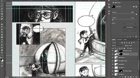 Timelapse: Lettering Pages 120-121