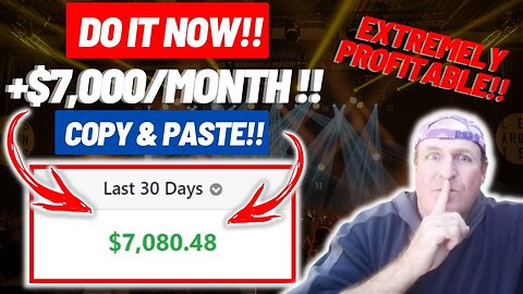 *THIS* Extremely PROFITABLE Copy & Paste Method Makes Me +$7,000/Month! (Make Money Online 2023)
