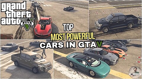GTA5 Top Mostpowerful Cars 🚗(GTA V Mods)