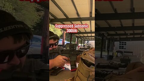 Subsonic suppressed 300blk asmr…