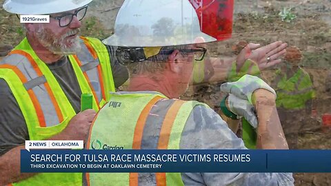 Third excavation at Oaklawn Cemetery to start in search for Tulsa Race Massacre victims