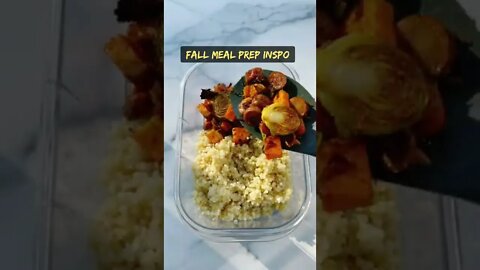 Fall Meal Prep Inspo | Easy To Make Healthy Recipe 😋 #shorts