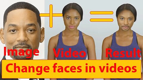 How to change someone face in a video/video call using just image.