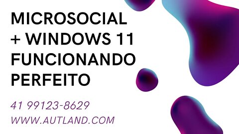 🥰 Microsocial com o WIndows 11, Multi Whats Recording 🥰