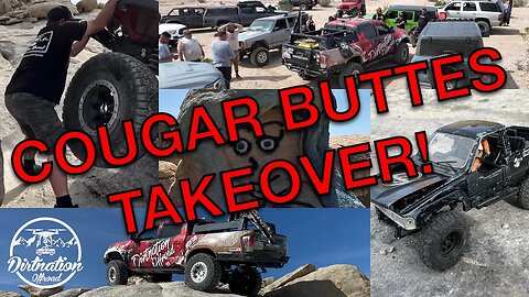 Let's take a Tour Through Cougar Buttes! Tacomas, Jeeps, Crawlers, Exploring Lucerne Valley