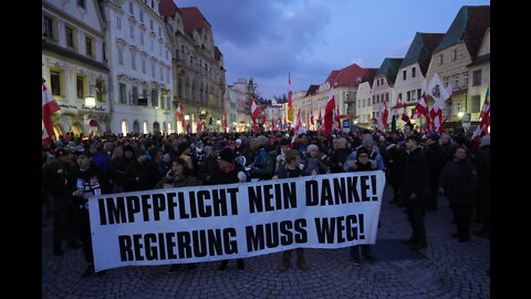 Demo-Spaziergang in Steyr, 20.3. 2022