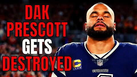 Dak Prescott Gets DESTROYED By Everyone After PATHETIC Performance | Another Cowboys Playoff LOSS