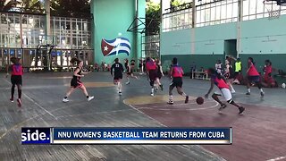 NNU women's basketball team returns from Cuba