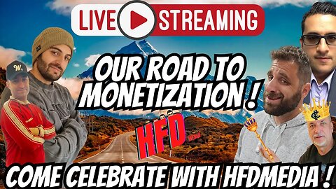 ROAD TO MONETIZATION + CELEBRATION LIVE STREAM + WE SHOOT THE BREEZE | HFD Podcast Ep 66