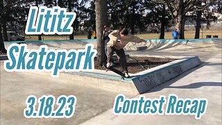 Lititz PA Skatepark Contest 3.18.23