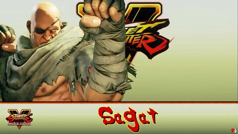 Street Fighter V Arcade Edition: Street Fighter V - Sagat