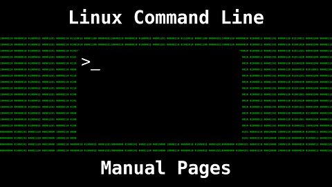 Linux Command Line - Man Pags