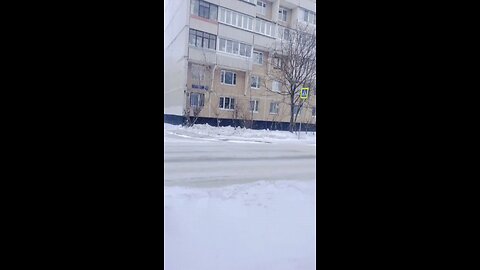 Russia snow fall ❄️❄️