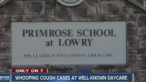 Pertussis reported at Primrose School at Lowry in Denver