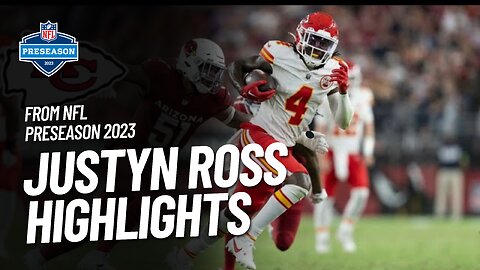 Justyn Ross 2023 preseason | NFL