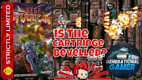 Does The Mega Turrican Cartridge From Strictly Limited Games Have a Bevelled Edge? #Shorts