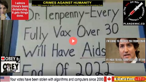 Dr. Sherri Tenpenny: Every Fully Vaccinated Person will have Vaccine Induced AIDS by end of 2022