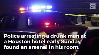Cops Find Hotel Room Arsenal Before New Year's Eve Bash