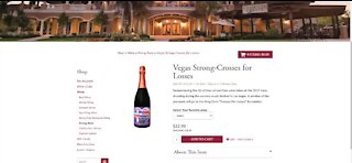 Winery in California sells a Vegas Stronger Wine