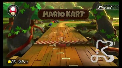 Mario Kart 8 Deluxe DLC Wave 4 Time Trials - GBA Riverside Park (200cc) 1:09.540