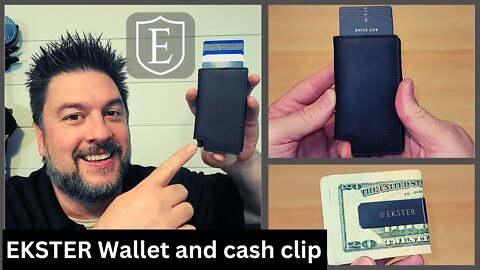 🌟 EKSTER wallet review. ekster parliament Minimalist wallet and ekster cash clip "TESLA" [469] 🌟