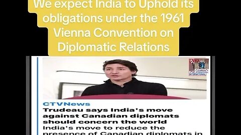 India violated 1961 Vienna convention