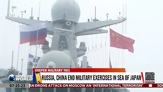 Russia, China end military exercises in the Sea of Japan
