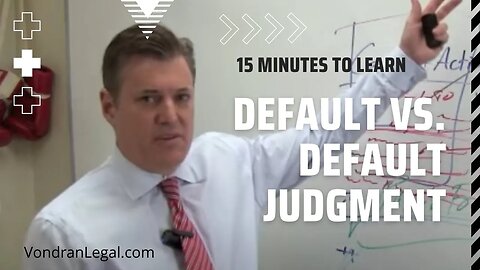 Default vs. Default Judgment under Federal Rule 55 and 60