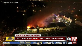 Mother, 2 children killed in 2-alarm apartment fire